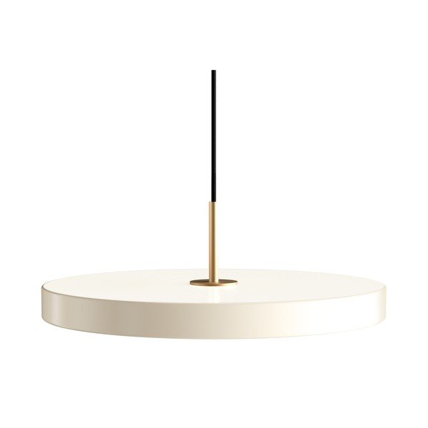 Kreem LED dimmerdatav rippvalgusti metallist lambivarjuga ø 43 cm Asteria Plus Medium - UMAGE