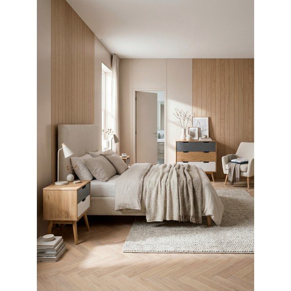 Massiivsest männipuidust sahtlikapp, laius 80 cm Cusco - Marckeric-image-1