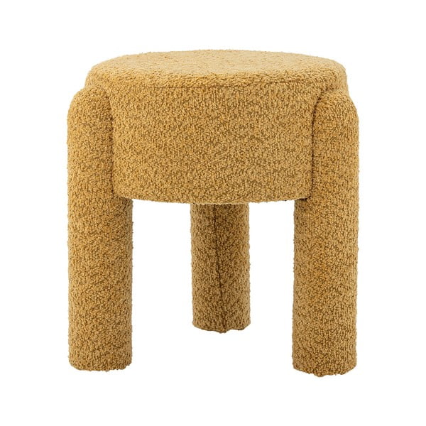 Ookerkollane polsterdatud tool Bruno - Bloomingville-image-4