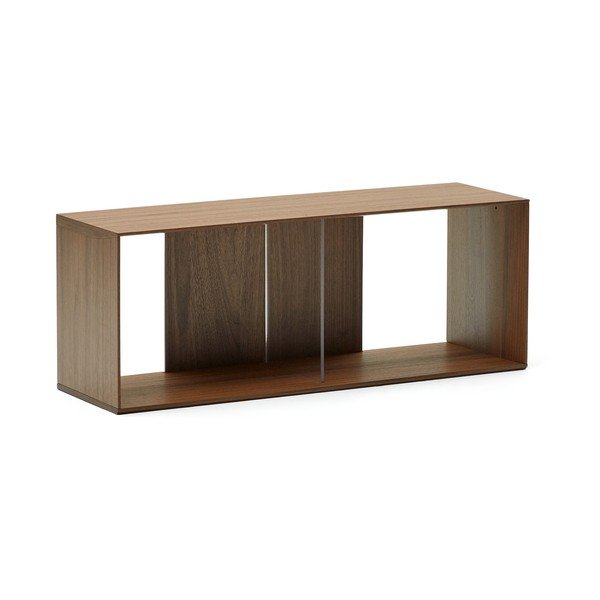 Pähklipuu dekooriga moodulriiulite süsteem 101x38 cm Litto - Kave Home-image-2