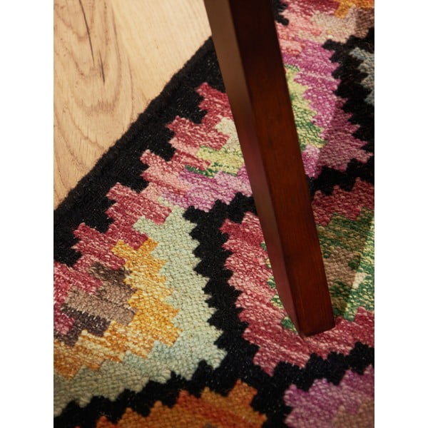 Käsitsi kootud kahepoolne villane vaip 60x190 cm Kamal Zara - Nouristan-image-4