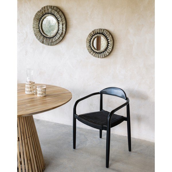 Must eukalüptist valmistatud aiatool Glynis - Kave Home-image-1