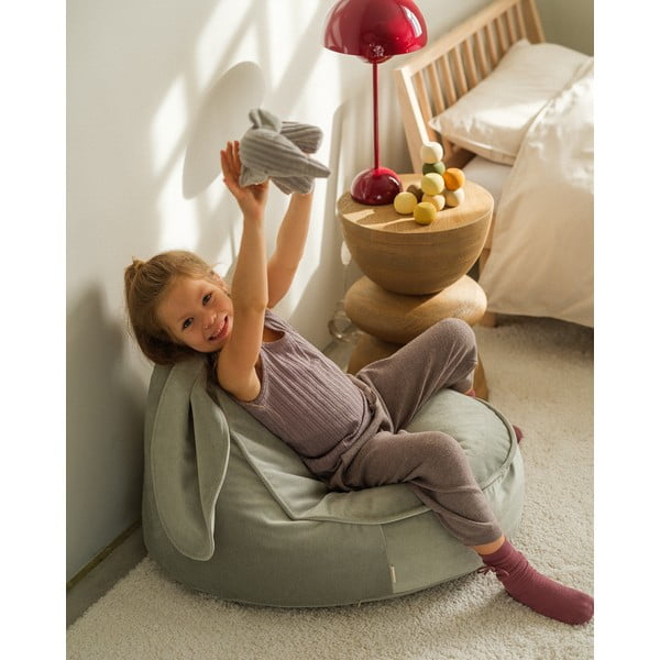 Mündivärvi sametist laste kott-tool Bunny - Wigiwama-image-1