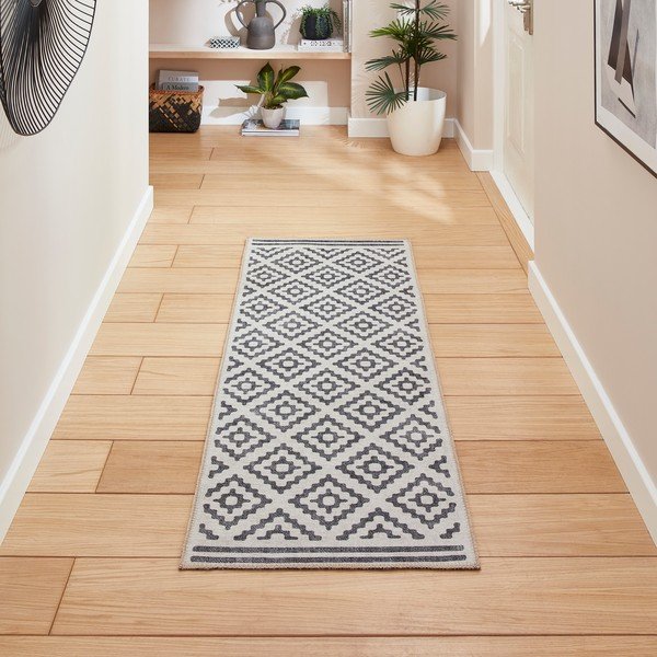 Hall pestav vaip 76x230 cm Coral Grey - Think Rugs-image-1