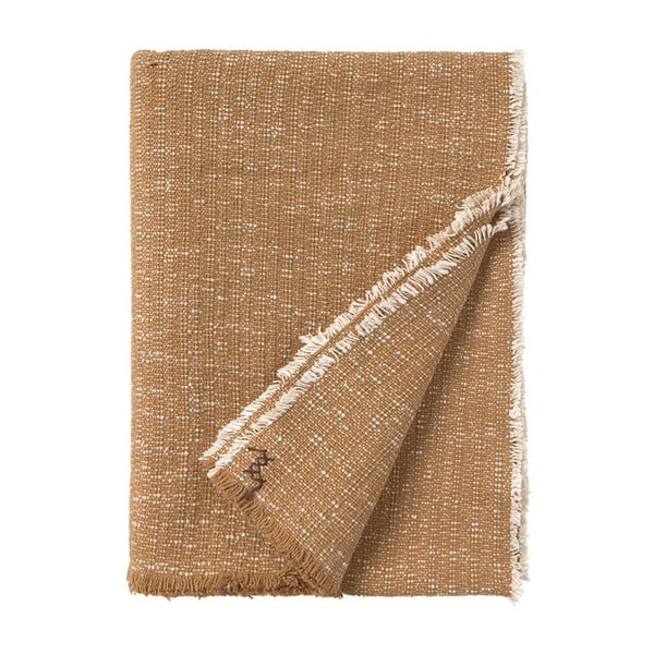 Ookerkollane puuvillane tekk 130x180 cm Handloom - Lorena Canals