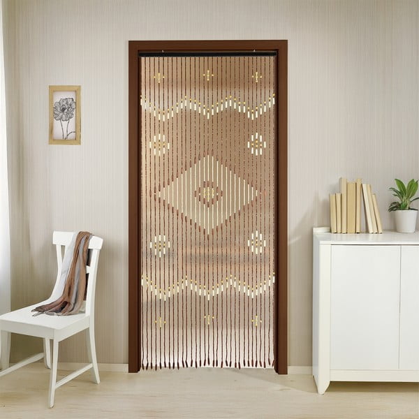 Bambusest uksekardin 90x200 cm Rhombus - Maximex-image-1