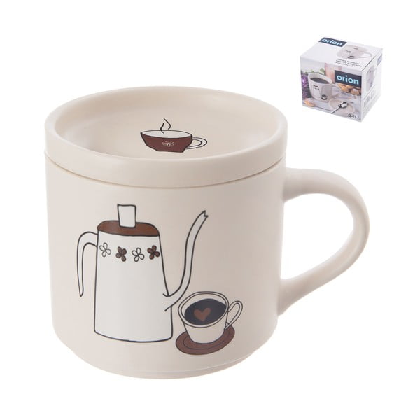 Valge portselanist kruus 4,5 l - Orion-image-2