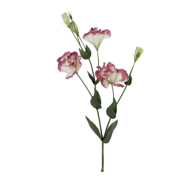 Fialová umělá květina Ego Dekor Lisianthus, výška 70 cm