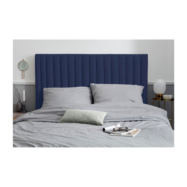 Tumesinine polsterdatud peatugi 160x120 cm NJ - Cosmopolitan Design-image-3