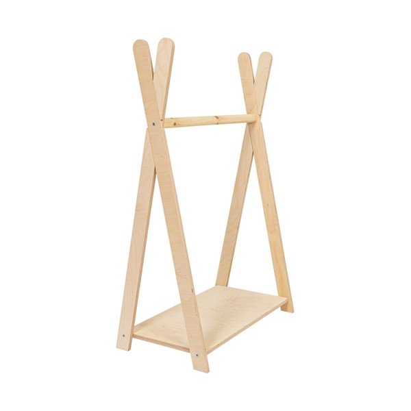 Männipuidust laste riidestange 98x97 cm Montessori - Meowbaby