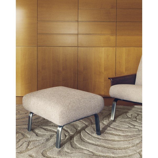 Beež käsitsi kootud villasegust vaip 160x230 cm Tribet - Kave Home-image-1