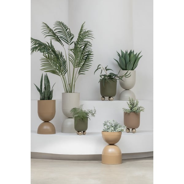 Metallist lillepott ø 25,5 cm Tonar – PT LIVING-image-1