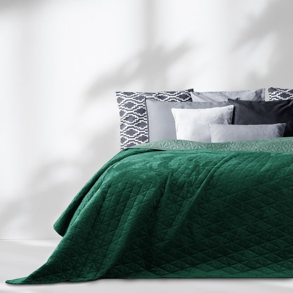 Roheline voodikate Jade, 220 x 240 cm Laila - AmeliaHome