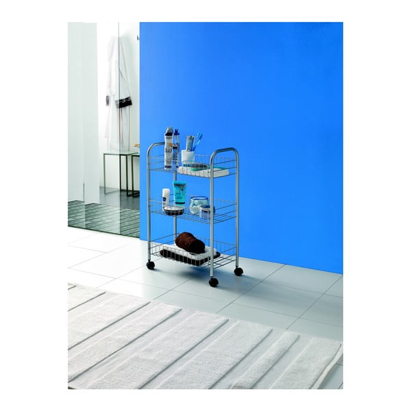 Mobiilne statiiv 3 riiuliga Lugano - Metaltex-image-3