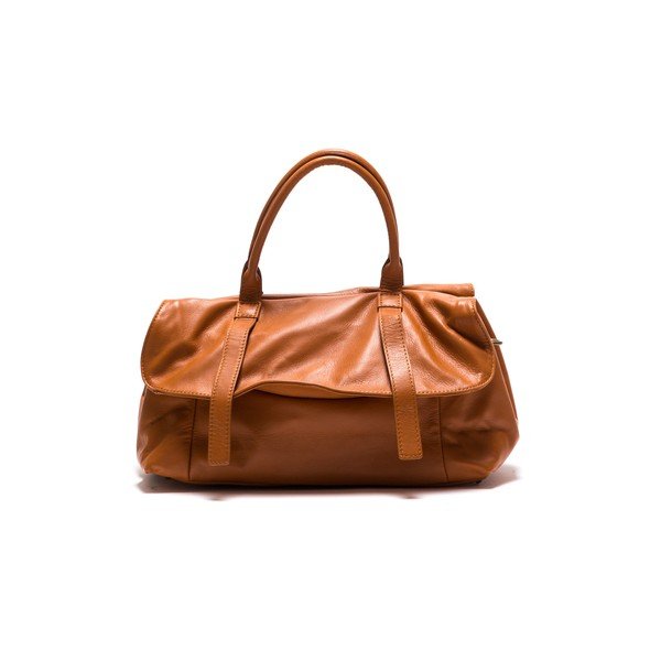 Kožená kabelka Anna Luchini 2043 Cognac-image-2
