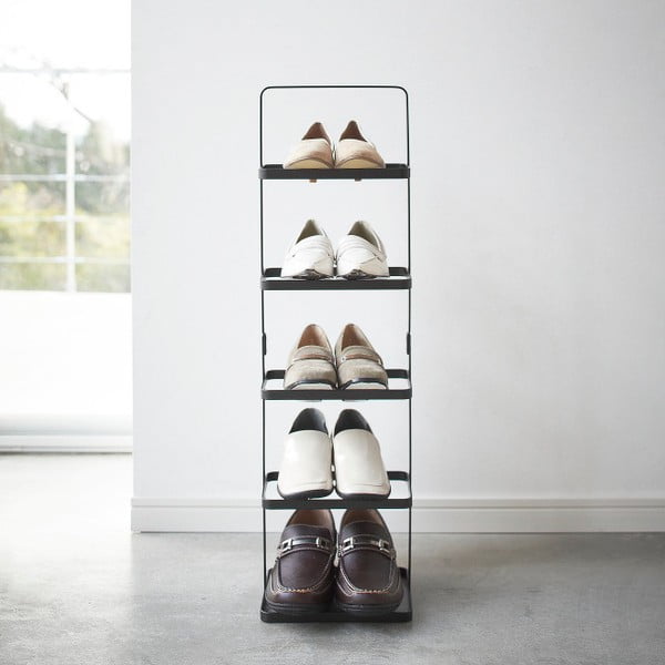 Must metallist jalatsiriiul Tower Shoe Rack - YAMAZAKI-image-1