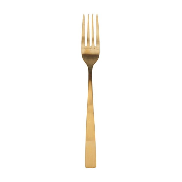 Vidlička ve zlaté barvě House Doctor, délka 21 cm