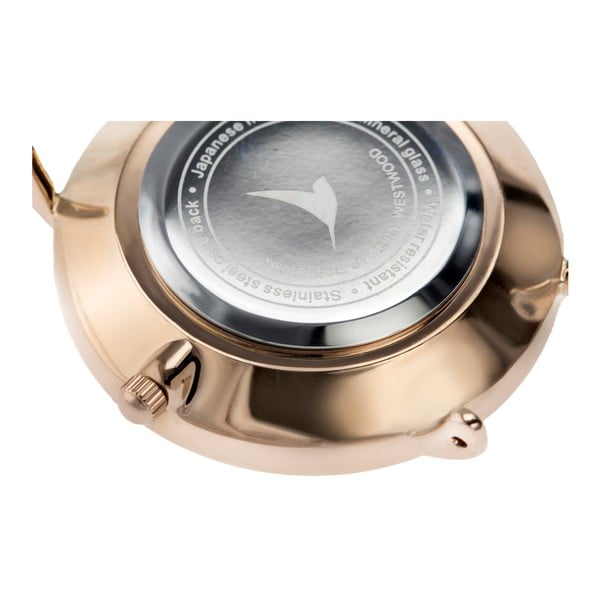 Dámské hodinky s páskem z nerezové oceli ve stříbrné barvě Emily Westwood Go-image-2