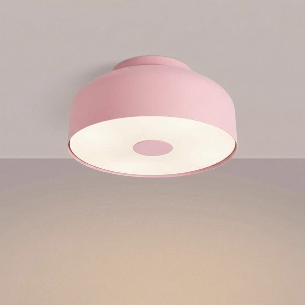 Roosa terasest laelamp ø 30 cm Omiq - Sollux-image-2