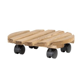 Puidust mobiilne alus lillepottidele ø 29 cm (kõrgus 8 cm) Indoor & Outdoor – Esschert Design