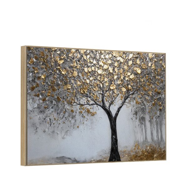 Maal 60x90 cm Golden Leaves-image-2