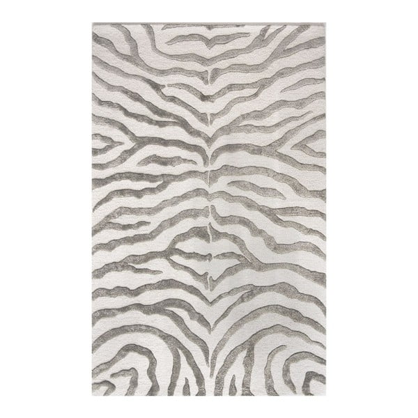 Ručně tuftovaný koberec nuLOOM Zebra Grey, 120 x 183  cm