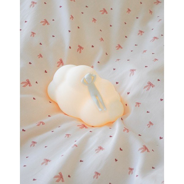 Helekollane/roosa orgaanilisest puuvillast laste voodipesu 140x200 cm Bows - Cam Cam Copenhagen-image-4