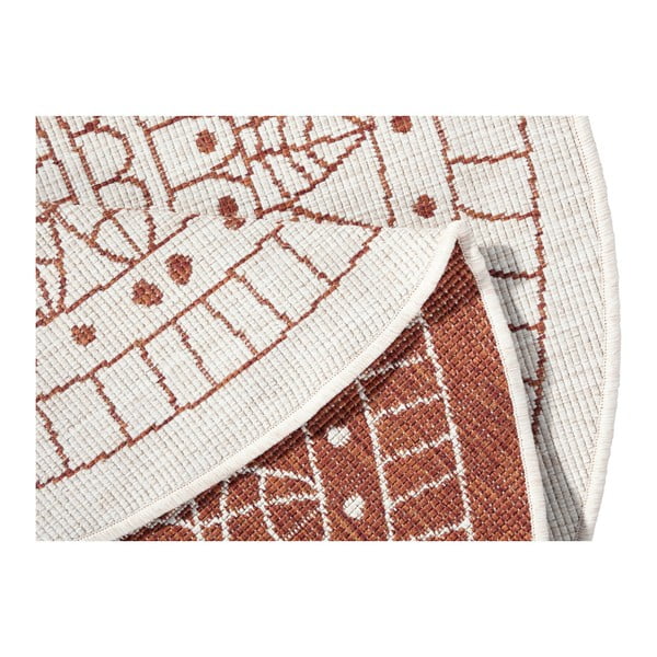 Punane välivaip , ø 140 cm Porto - NORTHRUGS-image-3