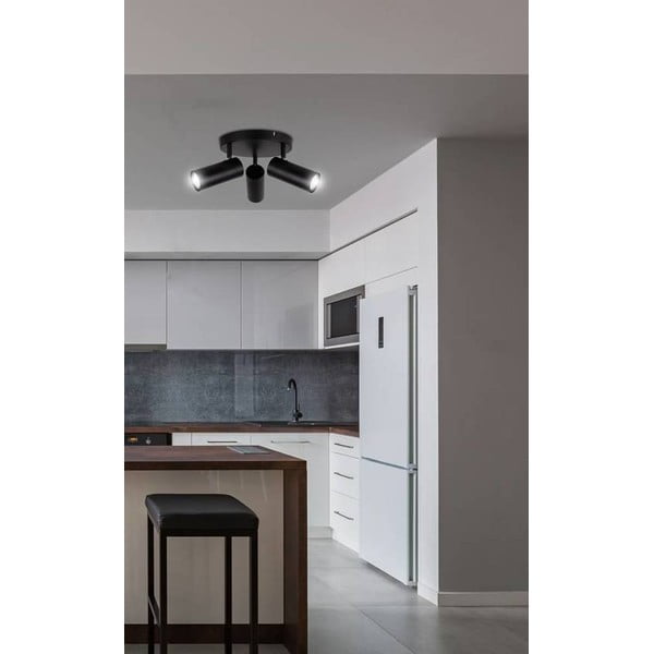 Must metallist laevalgusti Colly - Candellux Lighting-image-1