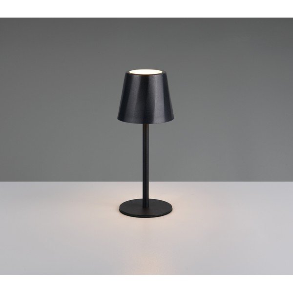 Must LED laualamp metallvarjuga (kõrgus 21 cm) Diaz - Reality-image-1
