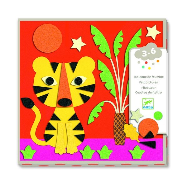 Komplekt Naturaleza vildist 4 kollaaži valmistamiseks - Djeco-image-2