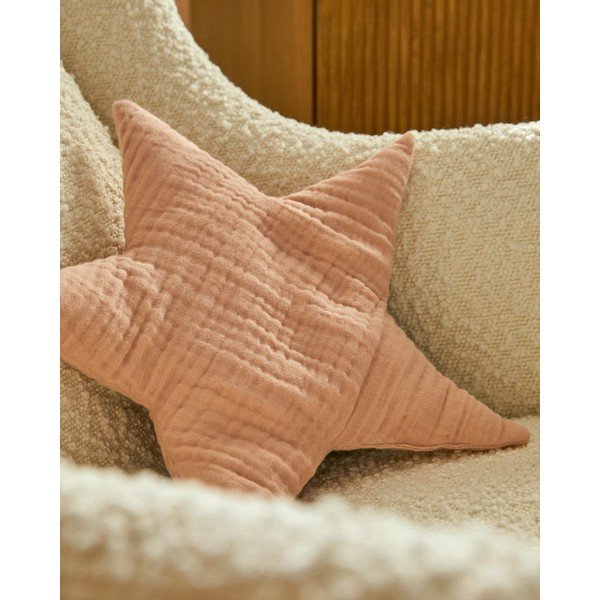 Musliinist padi 30x30 cm Laily - Kave Home-image-1