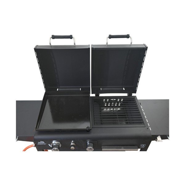 Gaasi-/söegrill Domino 2in1 - Cattara-image-4