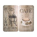 Klaasist pliidikatte komplekt 2 tk, 52 x 30 cm Bistro - Wenko