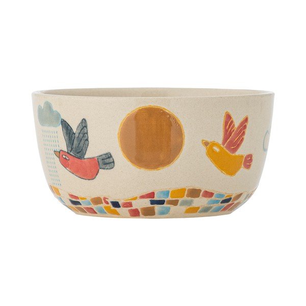 Kreem kivikeraamikast laste kauss ø 12 cm Colorine - Bloomingville Mini