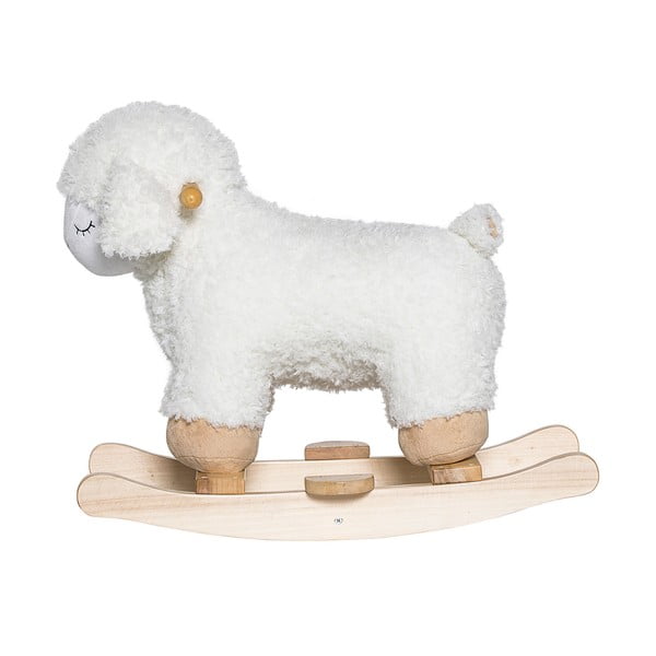 Baby Rocking Sheep valmistatud pöögipuidust Rocking mänguasi - Bloomingville Mini-image-3
