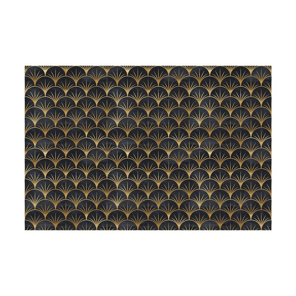 Dekoratiivsed tapeedid mööblile mustas ja kuldses värvitoonis Youlika - Ambiance-image-1