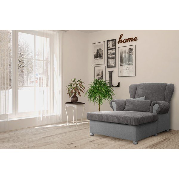 Taupe-toonis manchester-kangast lamamistool Lord – Ropez-image-1