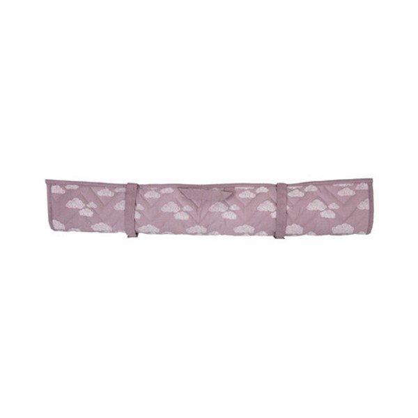 Růžová bavlněná dětská deka Bloomingville Baby-image-2