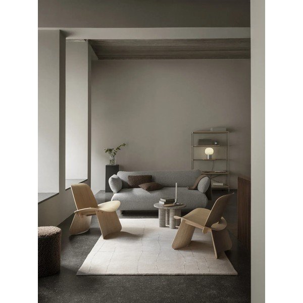 Naturaalses värvitoonis tammepuust riiul 105x170x40 cm Sukoya - Blomus-image-1