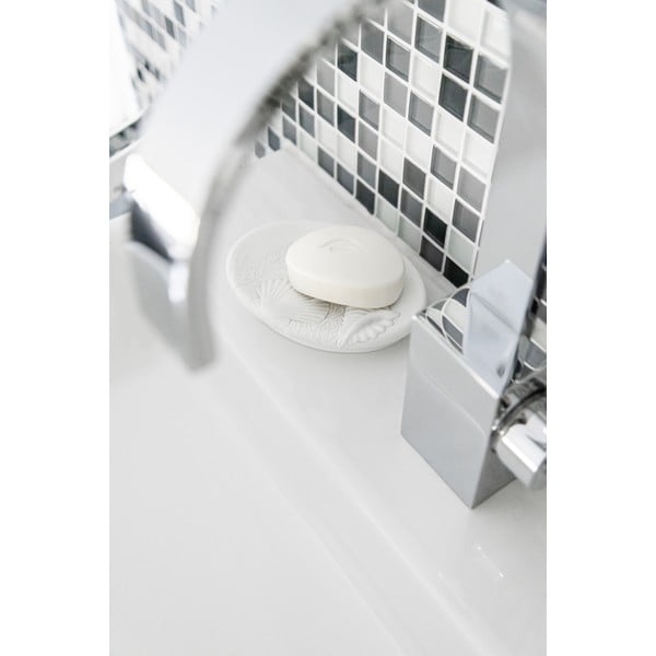 Valge polüresiinist seebidosaator Maloto - Wenko-image-1