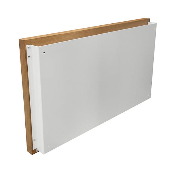 Valge seinale paigaldatav kallutatav laud Brenta - Woodman-image-4