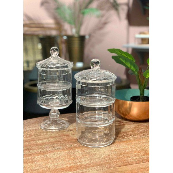 Klaaspurk varrel Camaya, kõrgus 29 cm - Mia-image-1