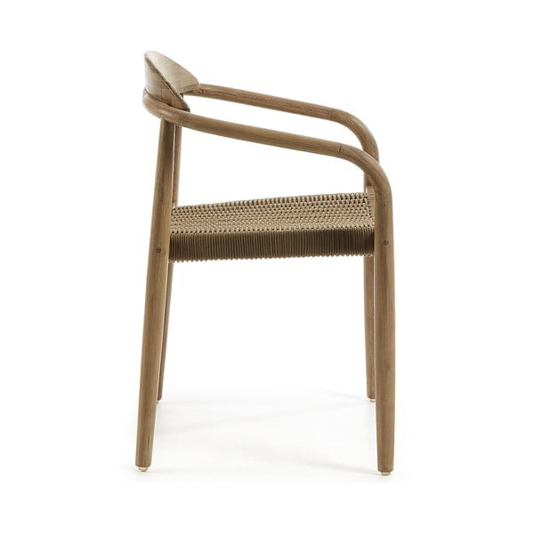 Puidust tool beeži istmega Glynis - Kave Home-image-3