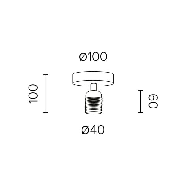 Valge laevalgusti ø 4 cm Uno - Sotto Luce-image-2