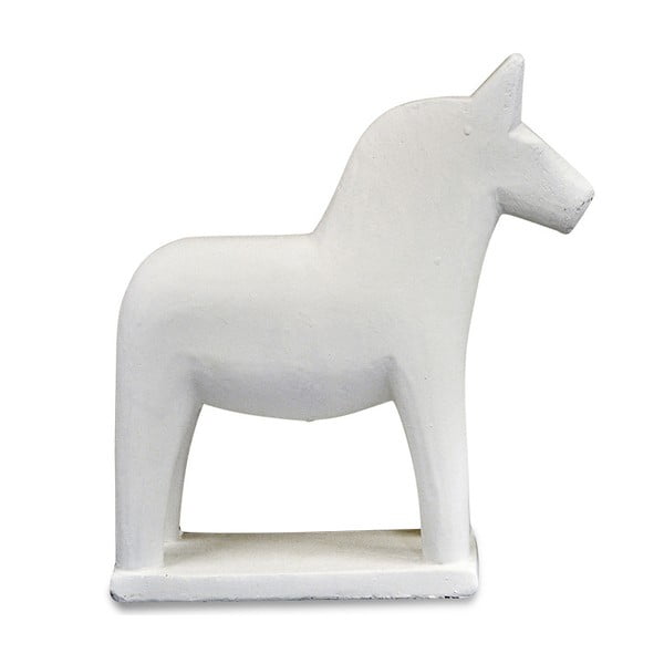 Cementová dekorace Interiörhuset Horse Dala, výška 27 cm