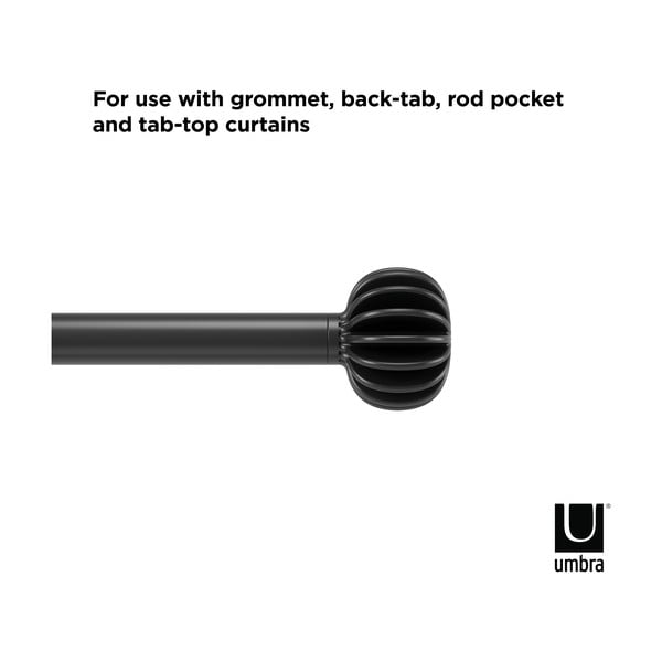 Terasest pikendatav karniis 107 - 305 cm Finn - Umbra-image-4