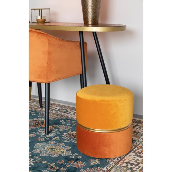 Oranž sametist tool Bubbly - White Label-image-1