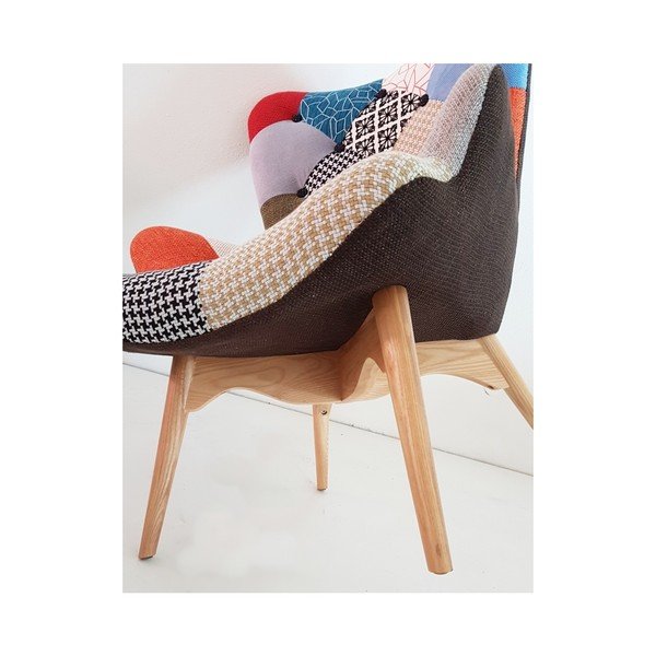 Patchworkové křeslo Castagnetti Fin-image-4