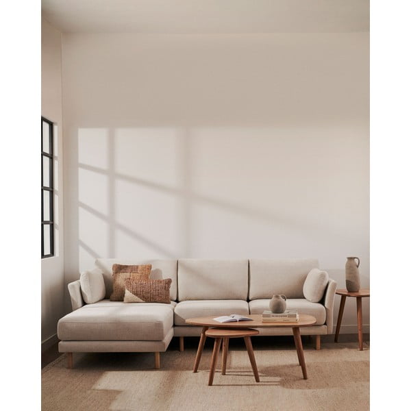 Akaatsia täispuidust diivanilaud 60x110 cm Eluana - Kave Home-image-1